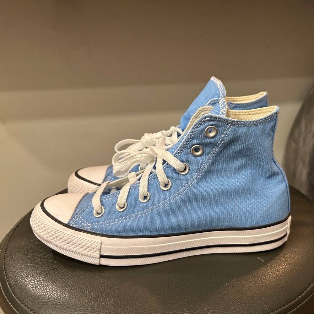 Baby Blue Converse